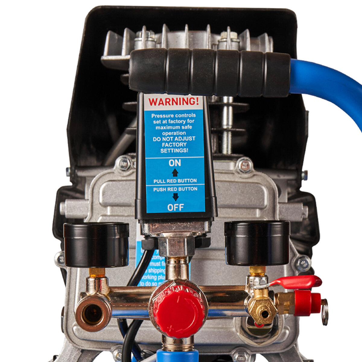 Компресор повітряний Molder з ресівером 20л, 140л/хв, 1100Вт (MA31200) дивитися фото №4