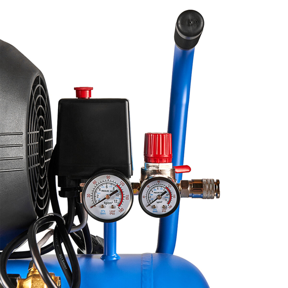 Компресор повітряний Molder з ресівером 50л, 356л/хв, 2200Вт (MA31510) дивитися фото №4