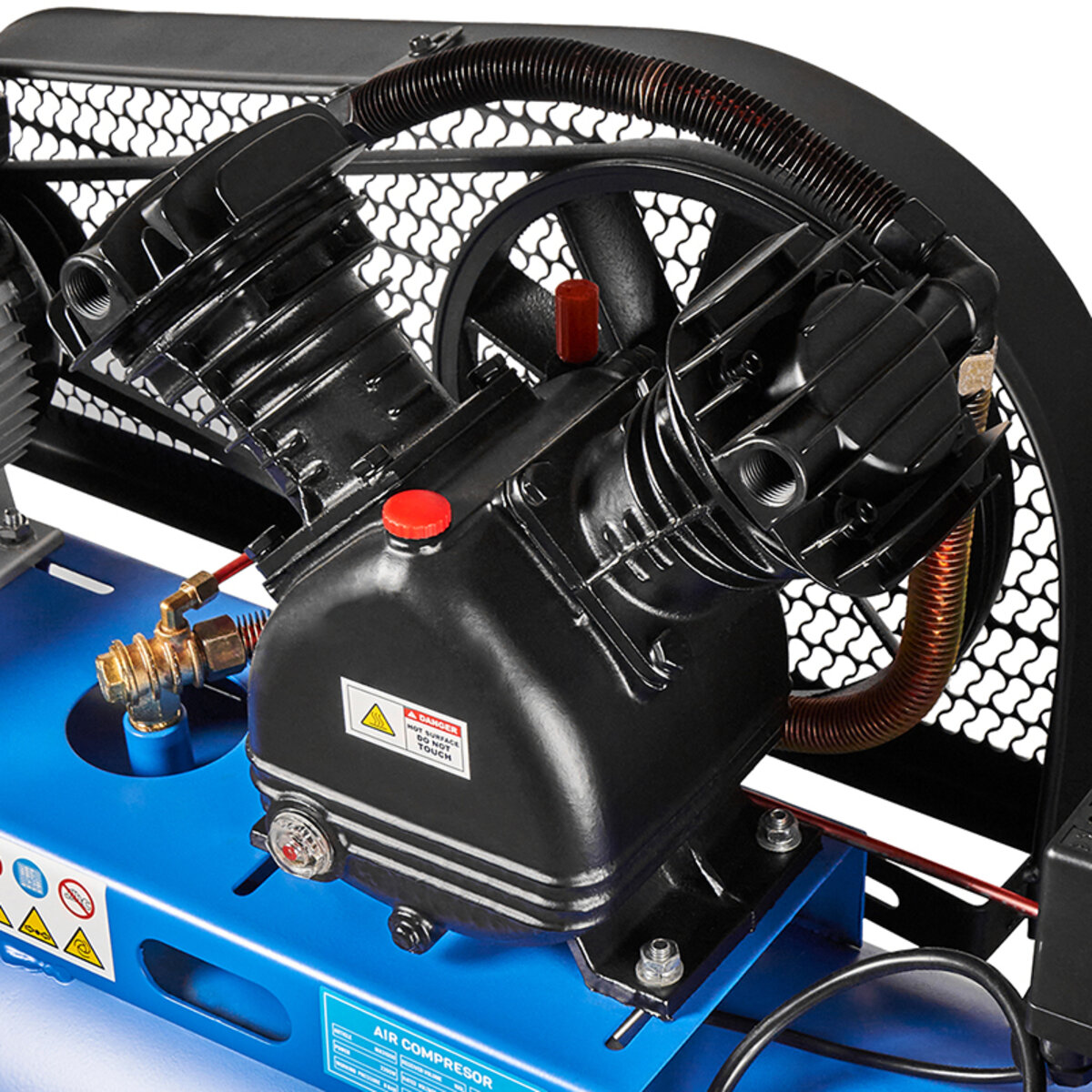 Компресор повітряний Molder з ресівером 50л, 202л/хв, 1500Вт (MA31520) дивитися фото №6