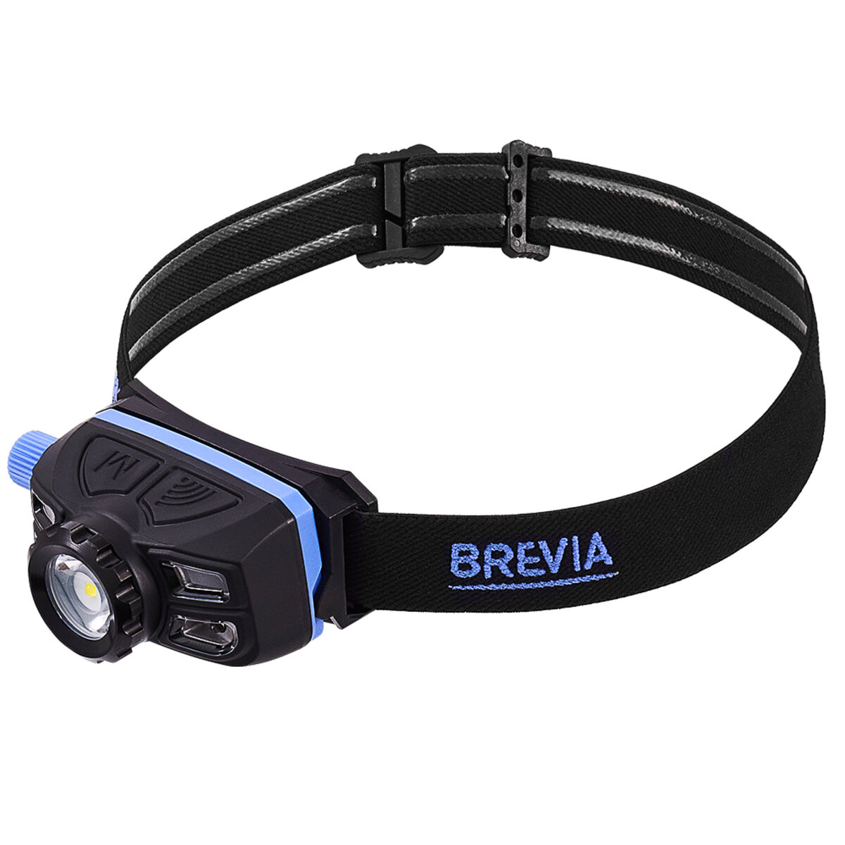 Ліхтар налобний Brevia 400Lm, 5W LED, Zoom, Sensor, 1400mAh IP65 (14150WZX1) дивитися фото №2
