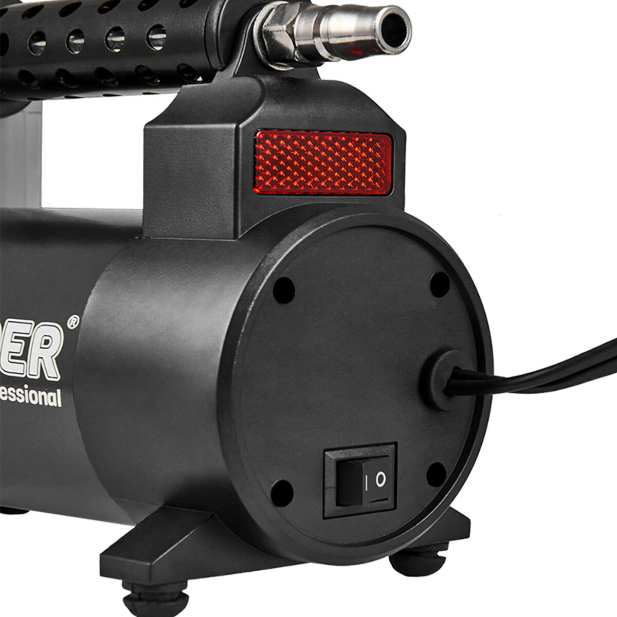 Компресор автомобільний Molder Max Air 12В, 170Вт, 10 Атм, 40 л/хв із зажимами АКБ MA25130 (MA25130) дивитися фото №3