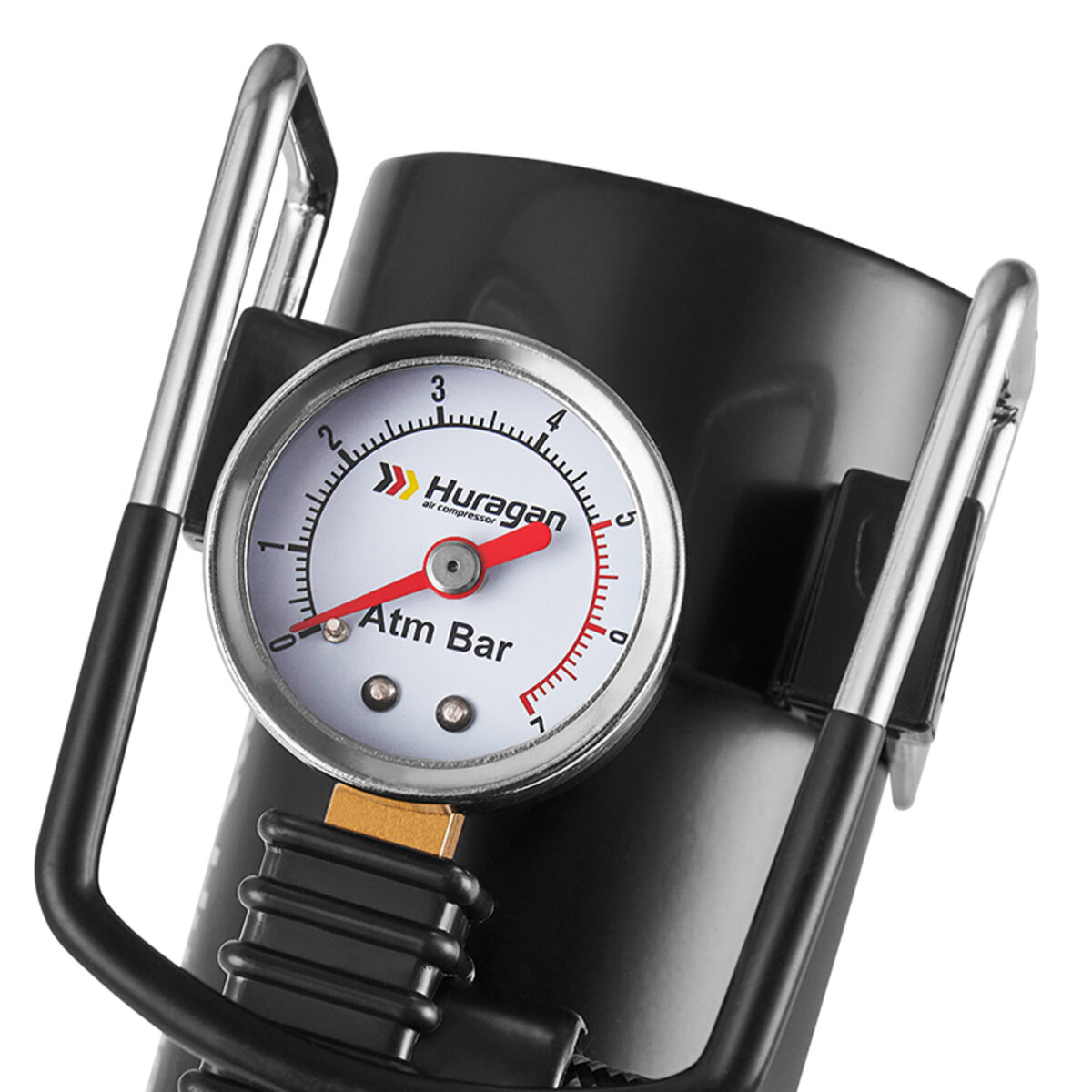 Компресор автомобільний Huragan 12В, 7 Атм, 35 л/хв H0100 (H0100) дивитися фото №6