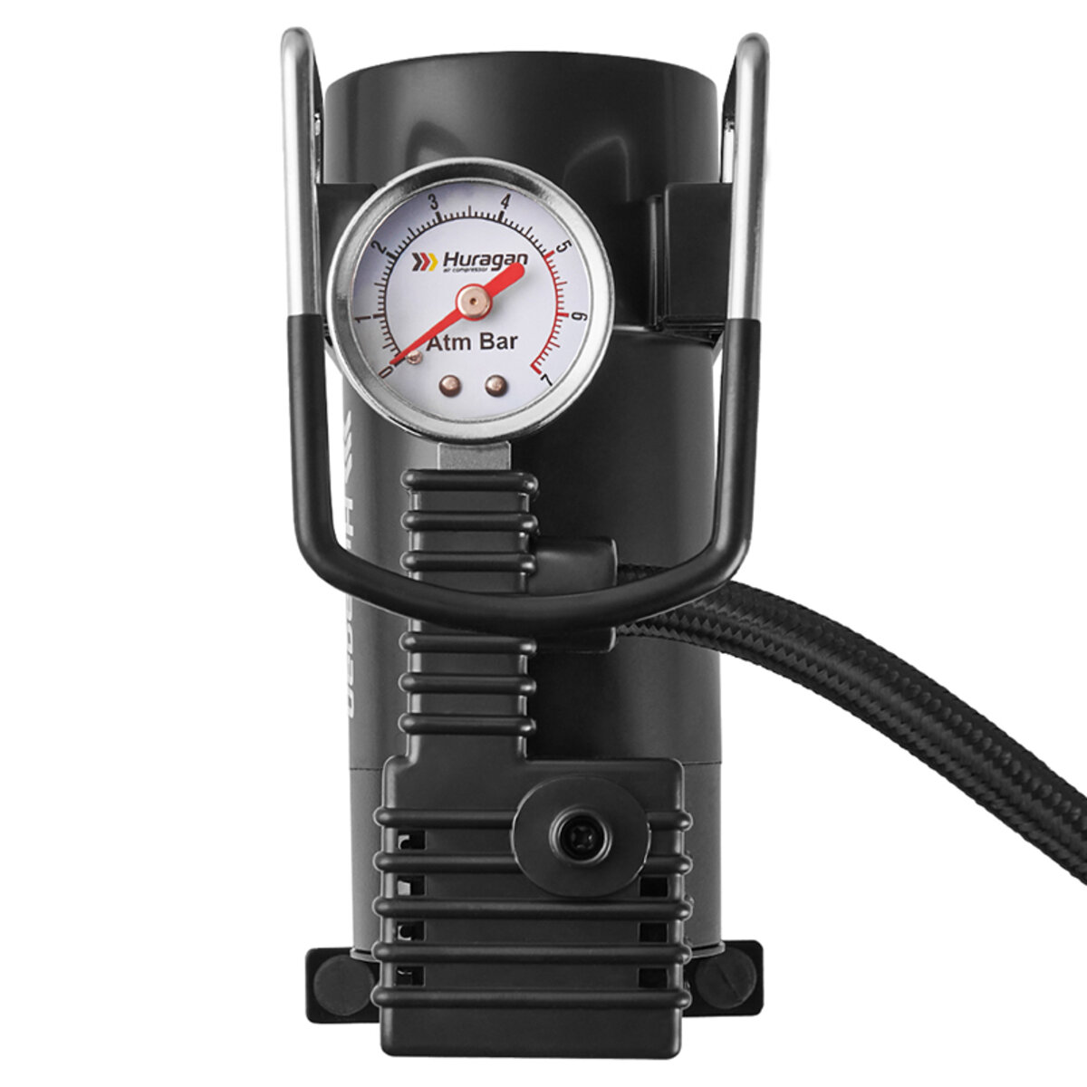 Компресор автомобільний Huragan 12В, 7 Атм, 35 л/хв H0100 (H0100) дивитися фото №7