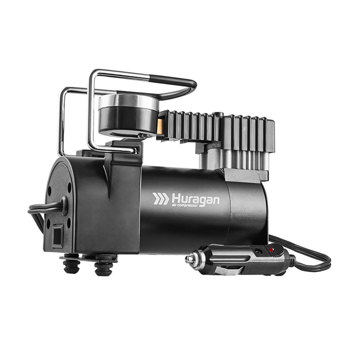 Компресор автомобільний Huragan 12В, 7 Атм, 35 л/хв H0100 (H0100) дивитися фото №4