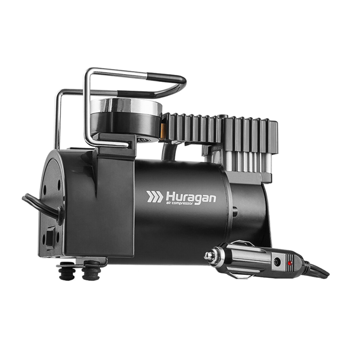 Компресор автомобільний Huragan 12В, 7 Атм, 37 л/хв H0200 (H0200) дивитися фото №3