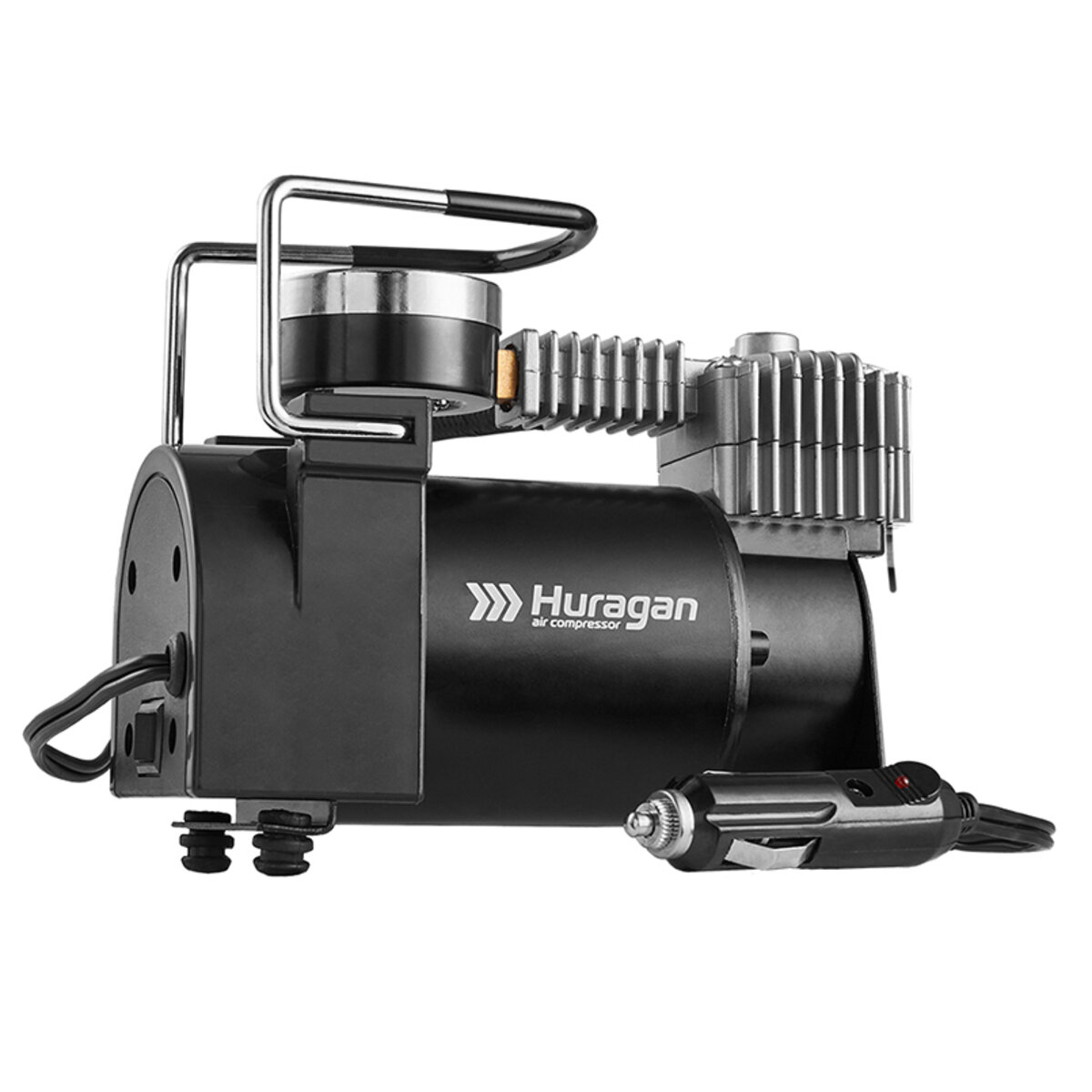 Компресор автомобільний Huragan 12В, 7 Атм, 37 л/хв H0300 (H0300) дивитися фото №4