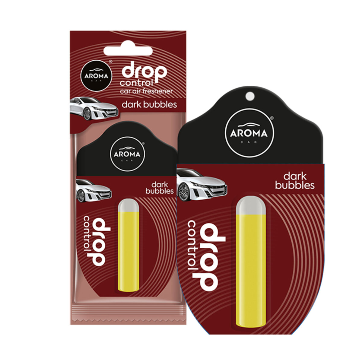 Автомобільний Ароматизатор Aroma Car Drop Control - Dark Bubbles сухий (11867) | Аромат: Інший дивитися фото №1