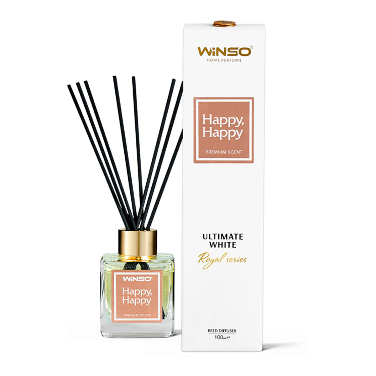 Ароматичні палички Winso Ultimate White - Happy, Happy, 100мл (539510) дивитися фото №1