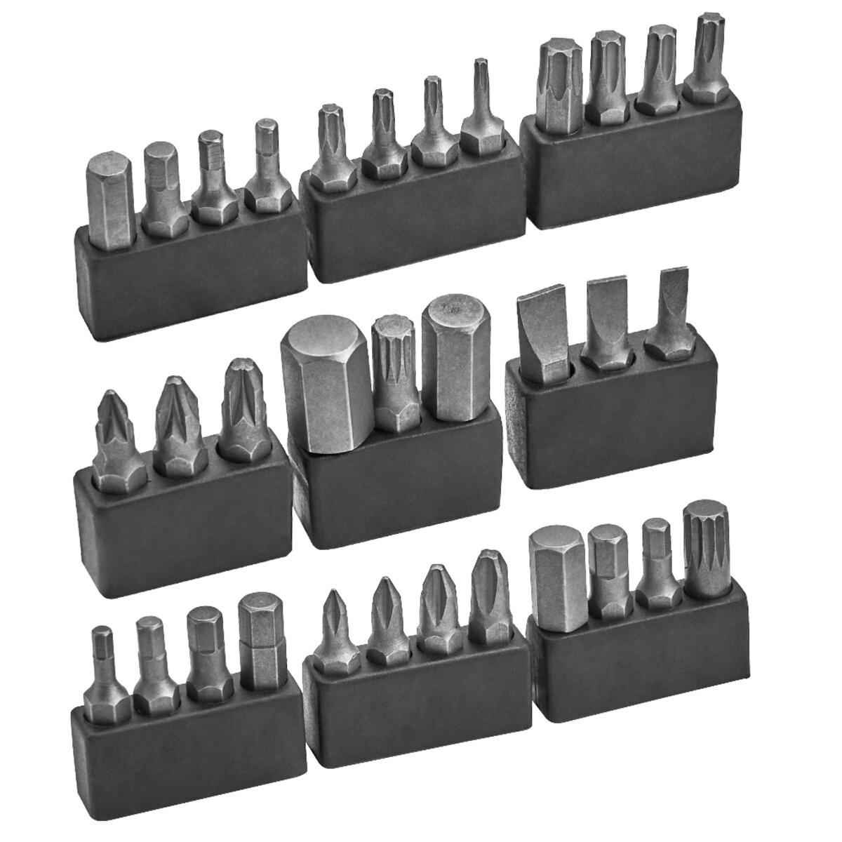 Професійний набір інструментів в кейсі Winso Pro 1/2, 1/4 72 T, CR-V, 73од. (924073) дивитися фото №6