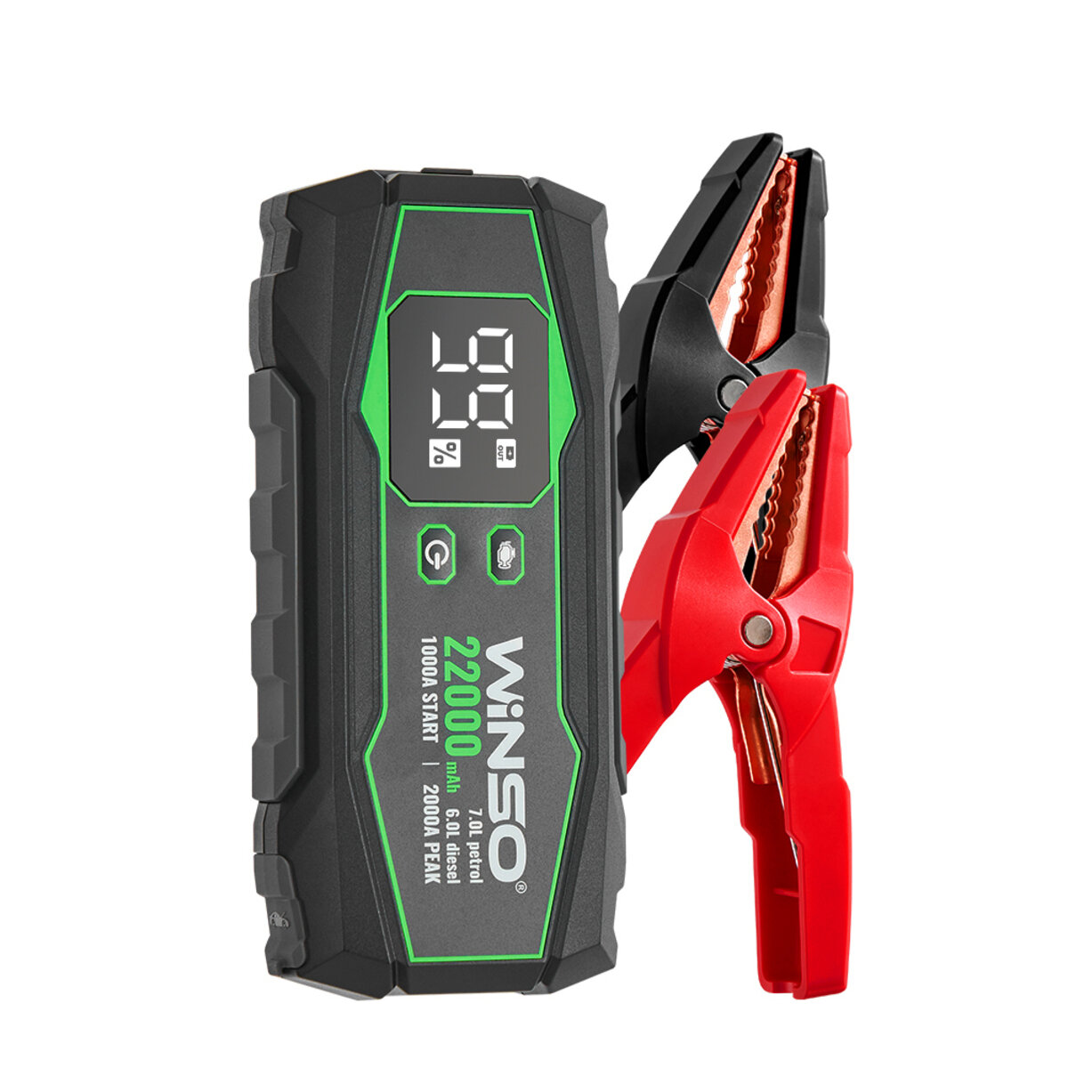 Бустер (пусковий пристрій) Winso Jump Starter 1000A/2000A 22000mAh (141000) дивитися фото №1