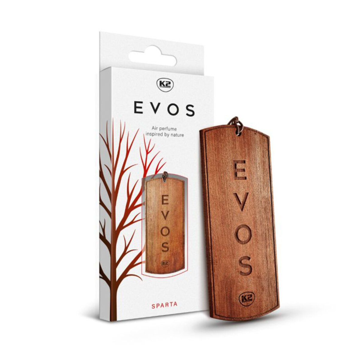 Автомобільний Ароматизатор K2 Evos - Спарта 4г (V031) | Аромат: Парфуми дивитися фото №1