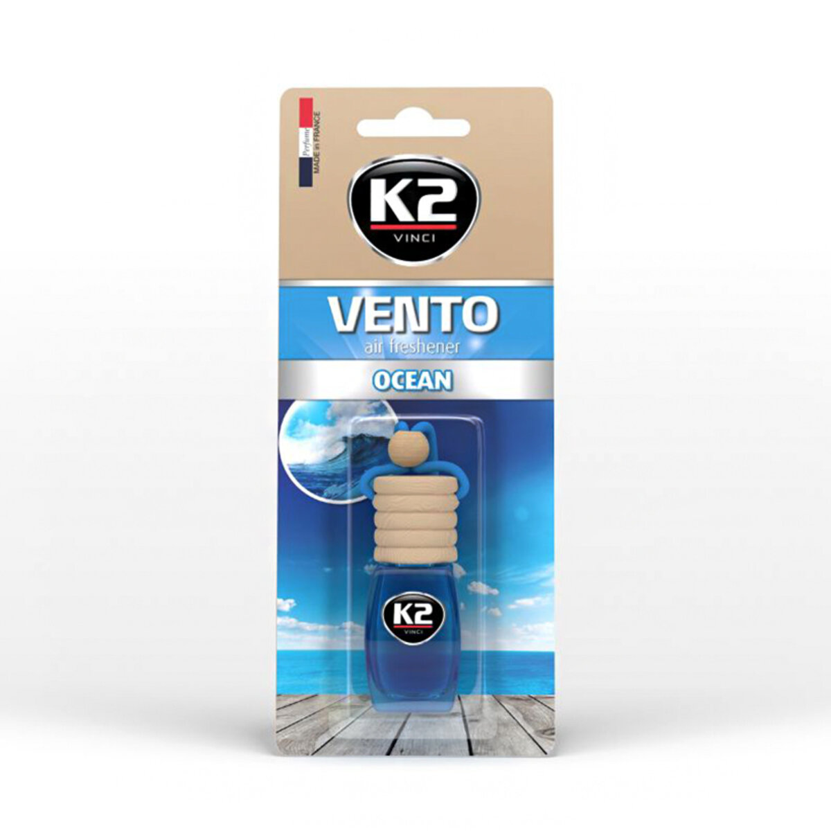Автомобільний Ароматизатор K2 Vento - Океан 8мл (V454                     ) | Аромат: Свіжість дивитися фото №1