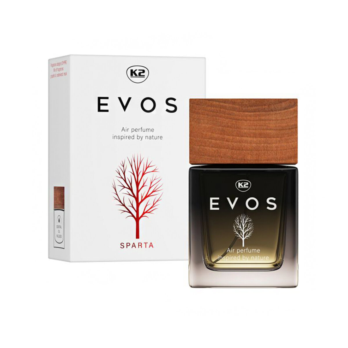 Ароматизатор K2 Evos спрей - Спарта 50мл (V051) дивитися фото №1