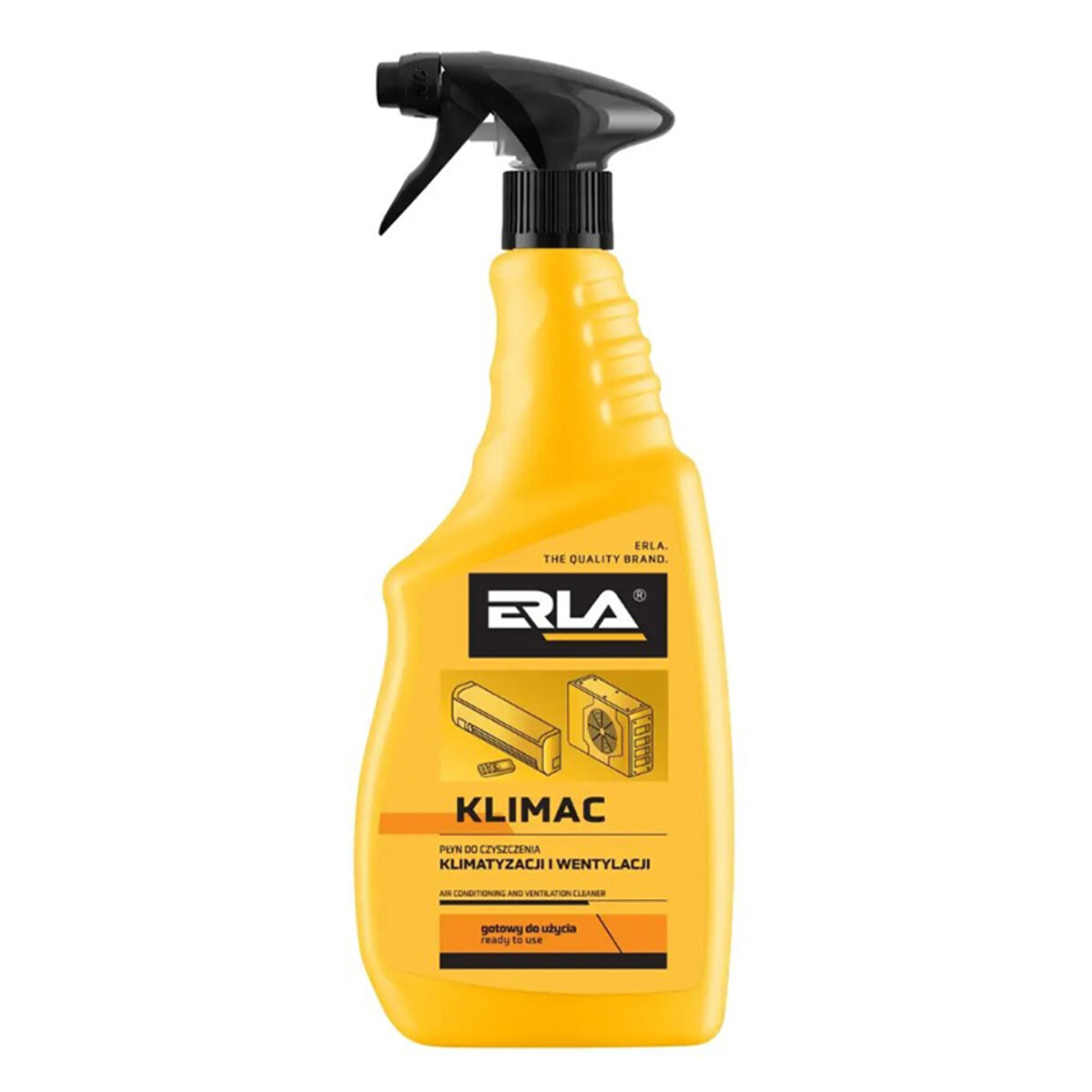 Очищувач для систем кондиціонування, опалення та вентиляції Erla Klimac, 750мл (R4001) дивитися фото №1