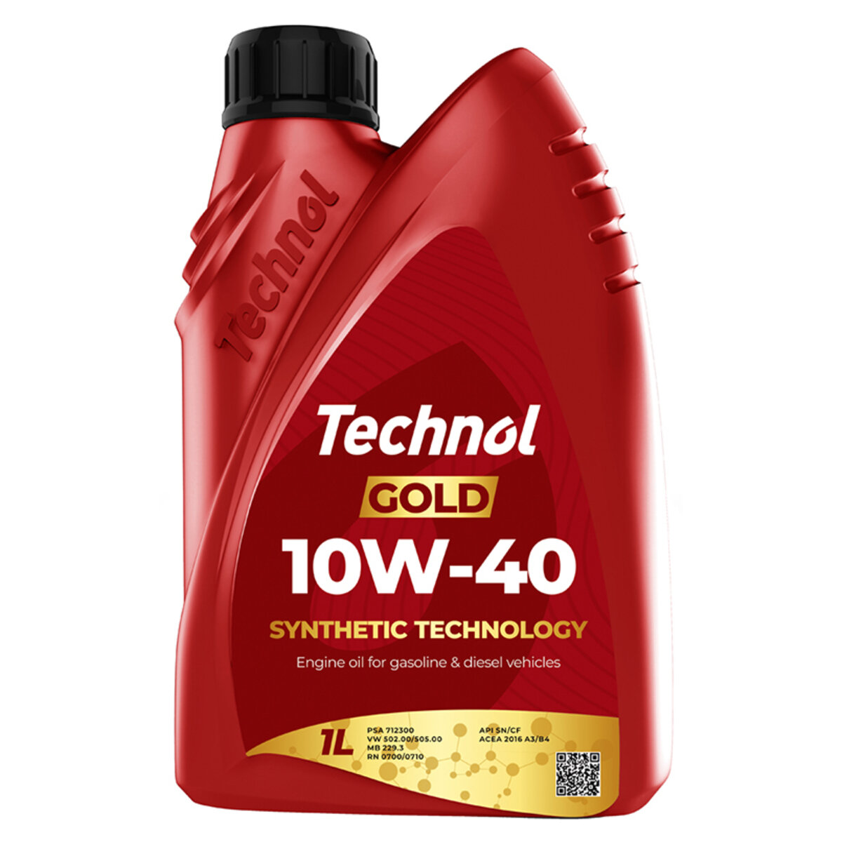 Моторне масло Technol Gold 10W-40, 1л (TL90038) дивитися фото №1
