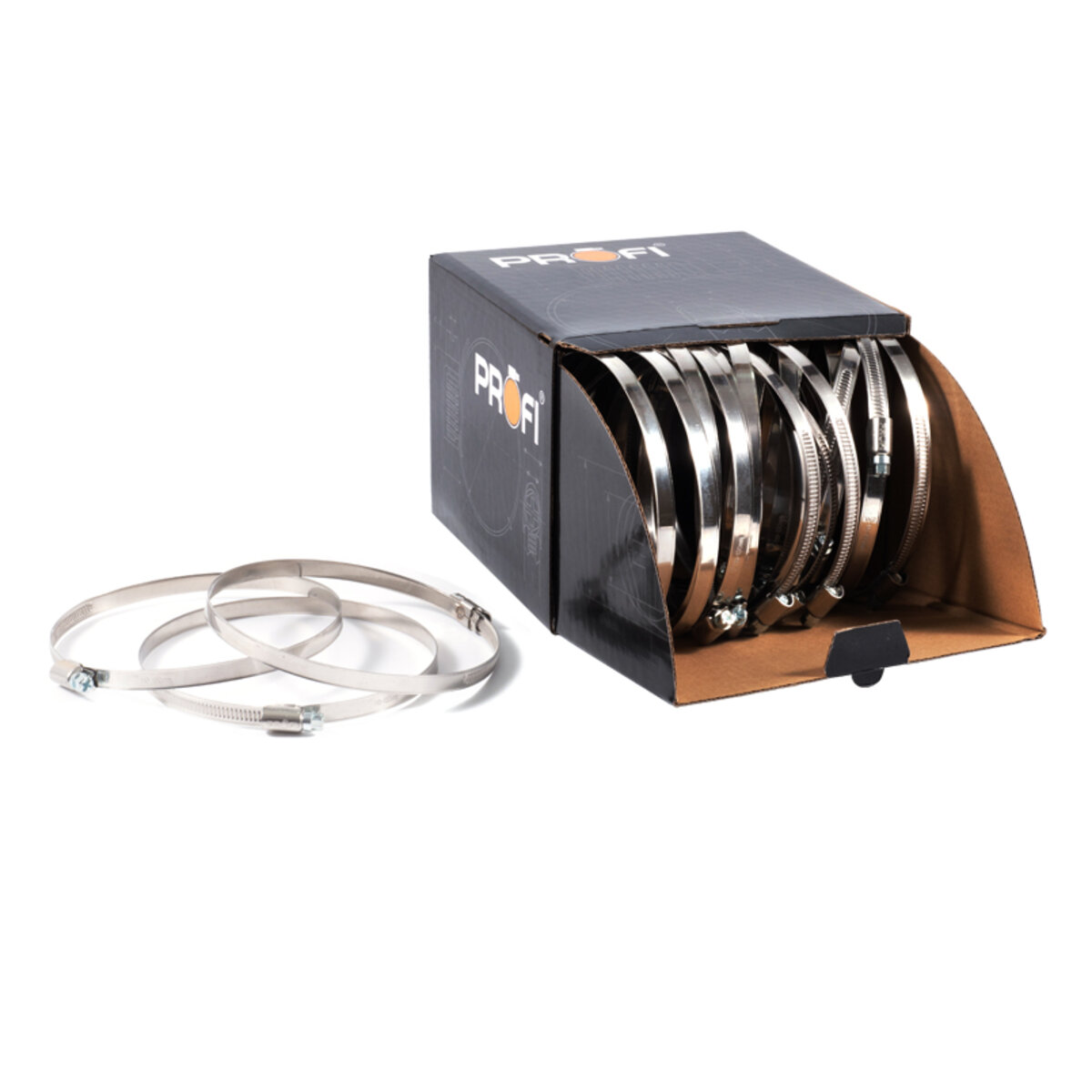 Хомути Profi 110-130/W2, 9мм, 25шт (110-130/W2) дивитися фото №2