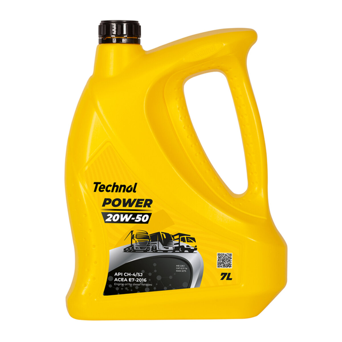 Моторне масло Technol Power 20W-50, 7л (TL92834) дивитися фото №1