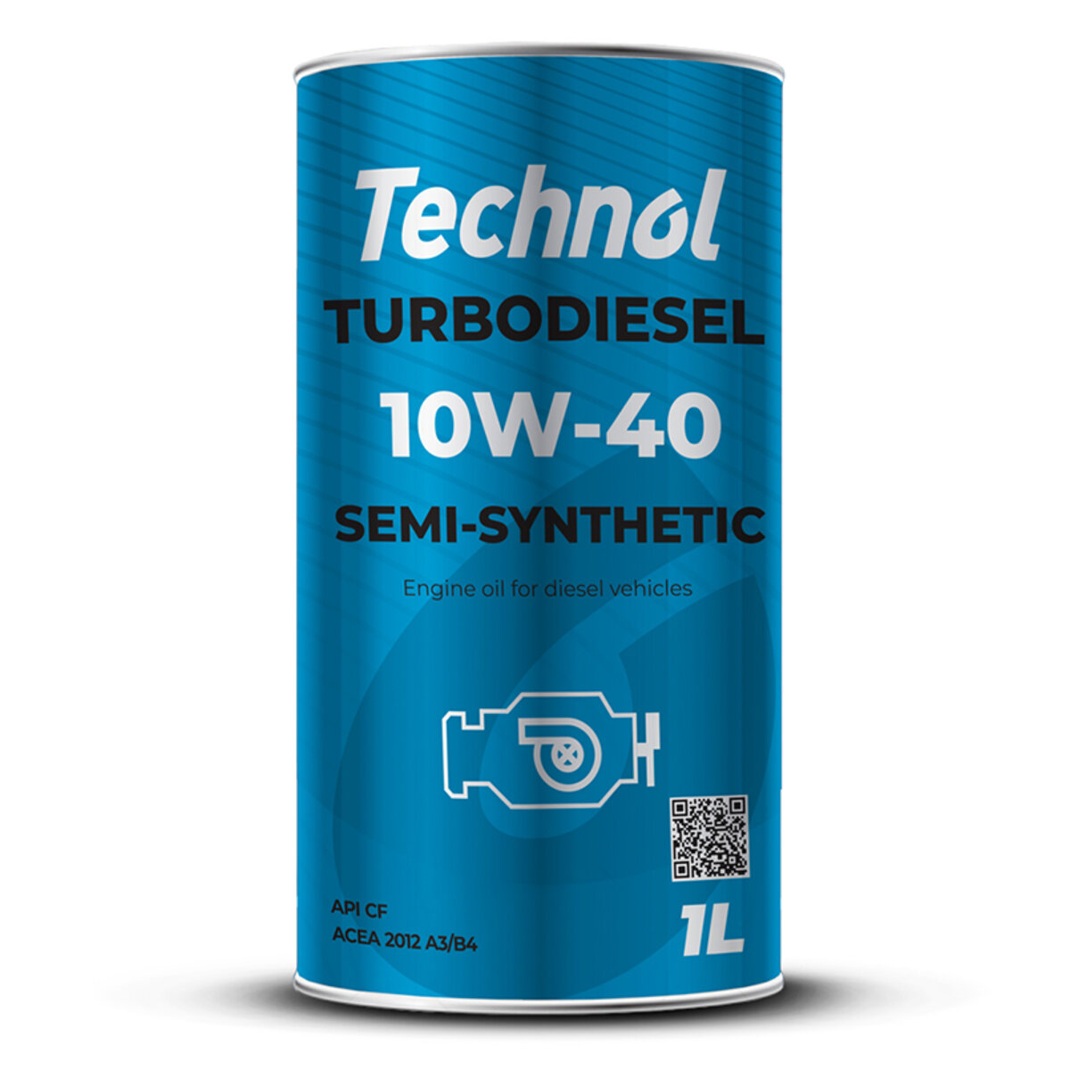 Моторне масло Technol Turbodiesel 10W-40, 1л (TL90984) дивитися фото №1