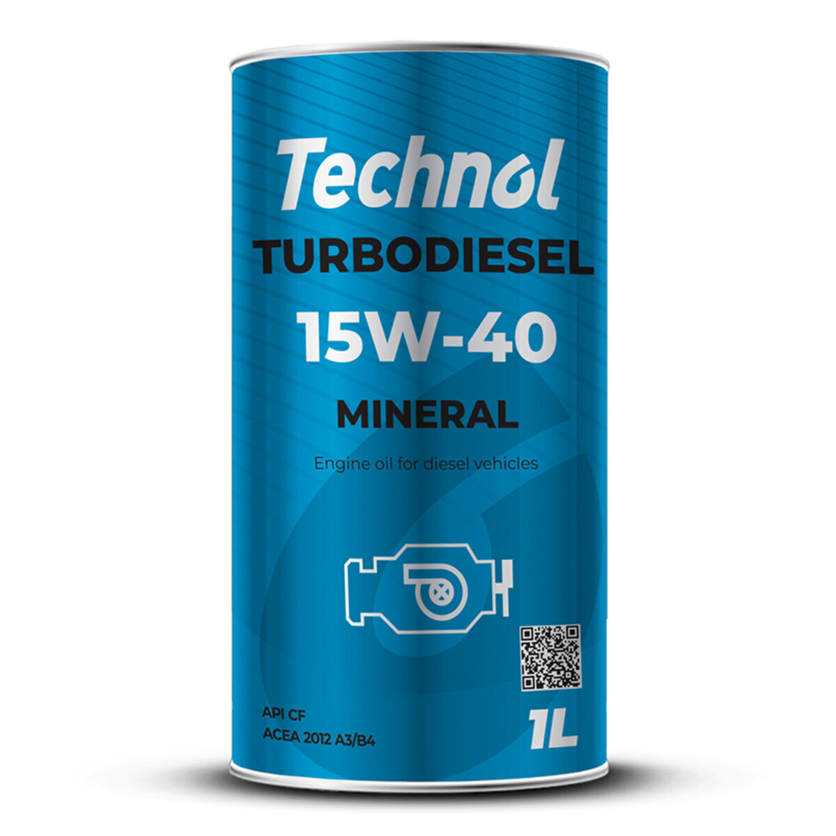 Моторне масло Technol Turbodiesel 15W-40, 1л (TL90960) дивитися фото №1