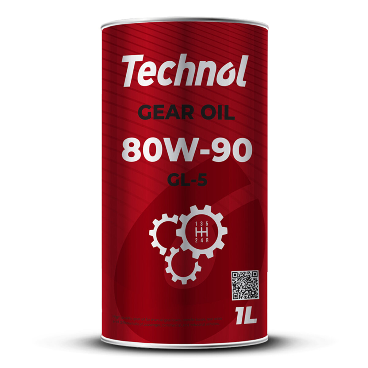 Трансмісійне масло Technol Gear Oil 80W-90 GL-5, 1л (TL90656) дивитися фото №1