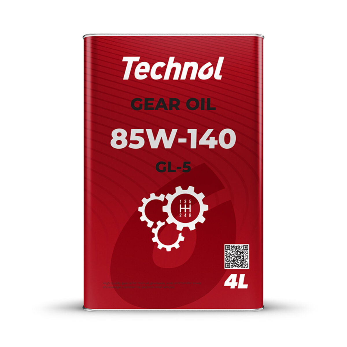 Трансмісійне масло Technol Gear Oil 85W-140 GL-5, 4л (TL90694) дивитися фото №1