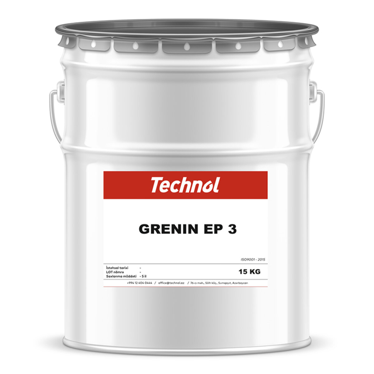 Змазка Technol Grenin EP 3, 16л (TL93886) дивитися фото №1