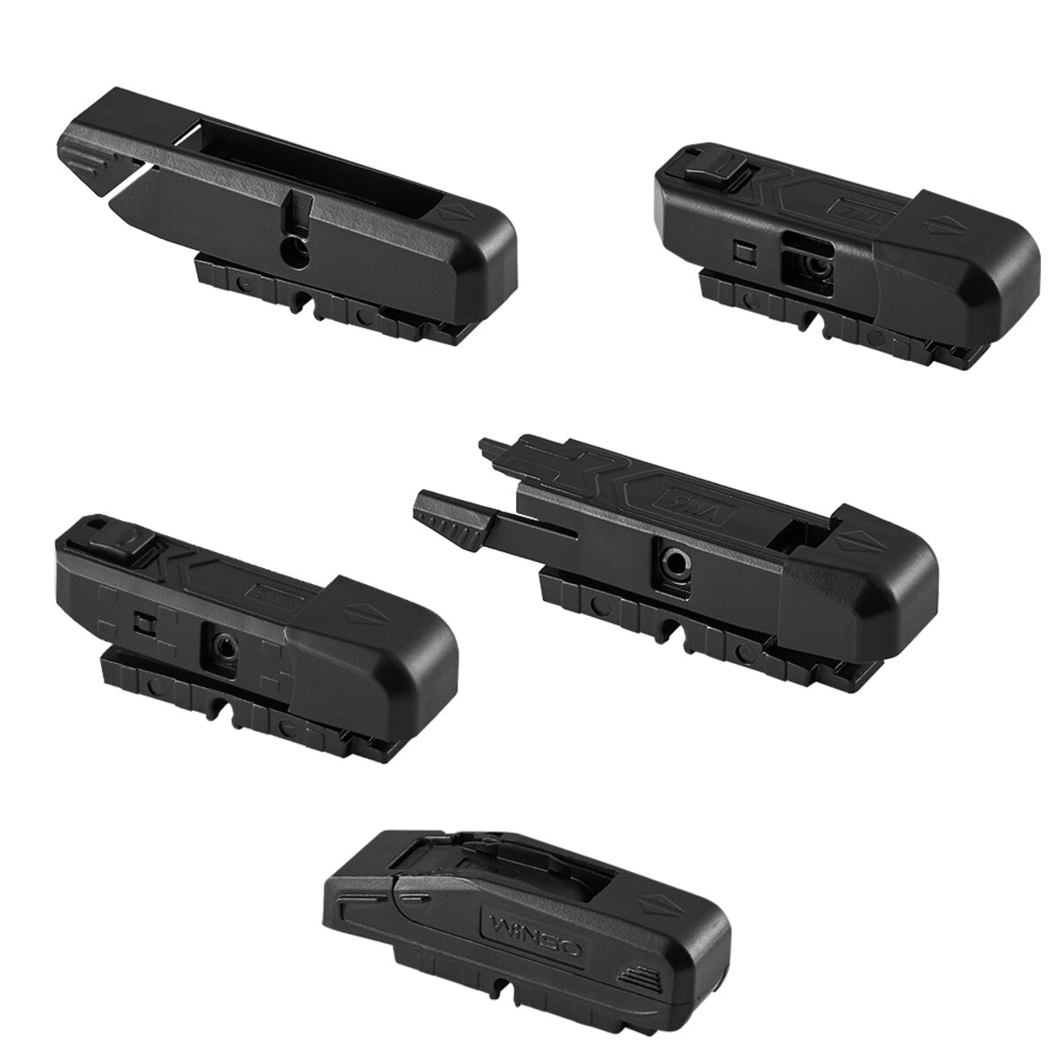 Безкаркасна щітка Winso Pro Shadow 16/400мм (117400) дивитися фото №4