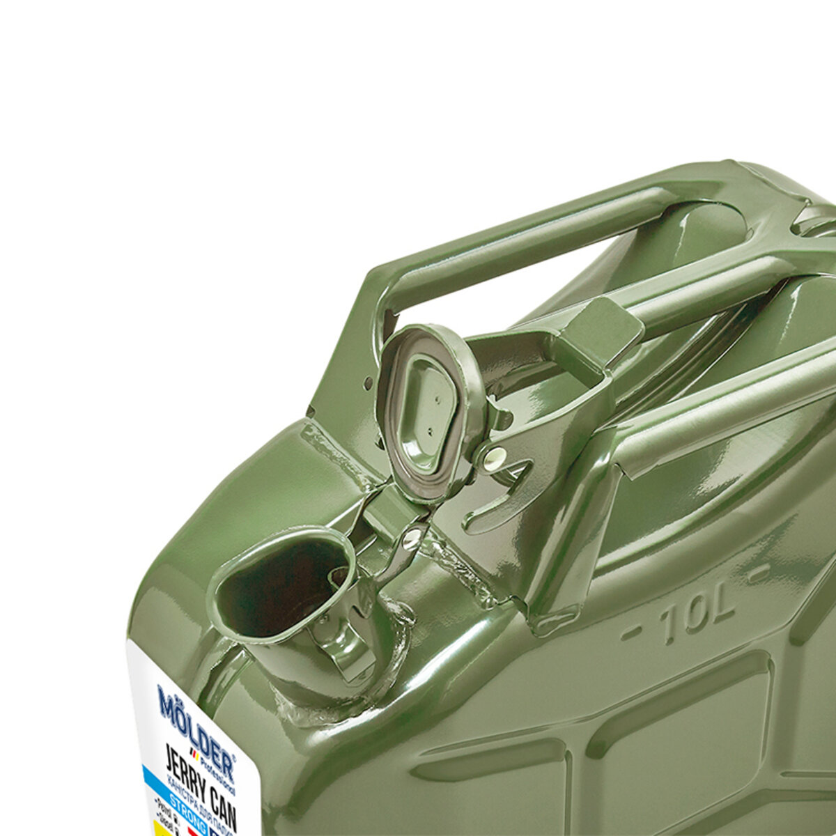 Каністра металева Molder 10л (MA33010) дивитися фото №3