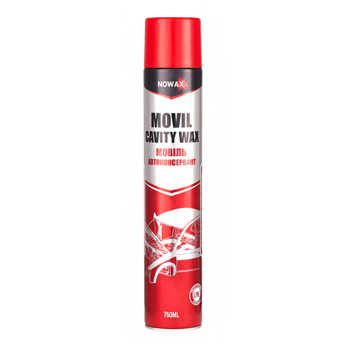 Автоконсервант Nowax Movil Cavity Wax, 750мл (NX75100) дивитися фото №1