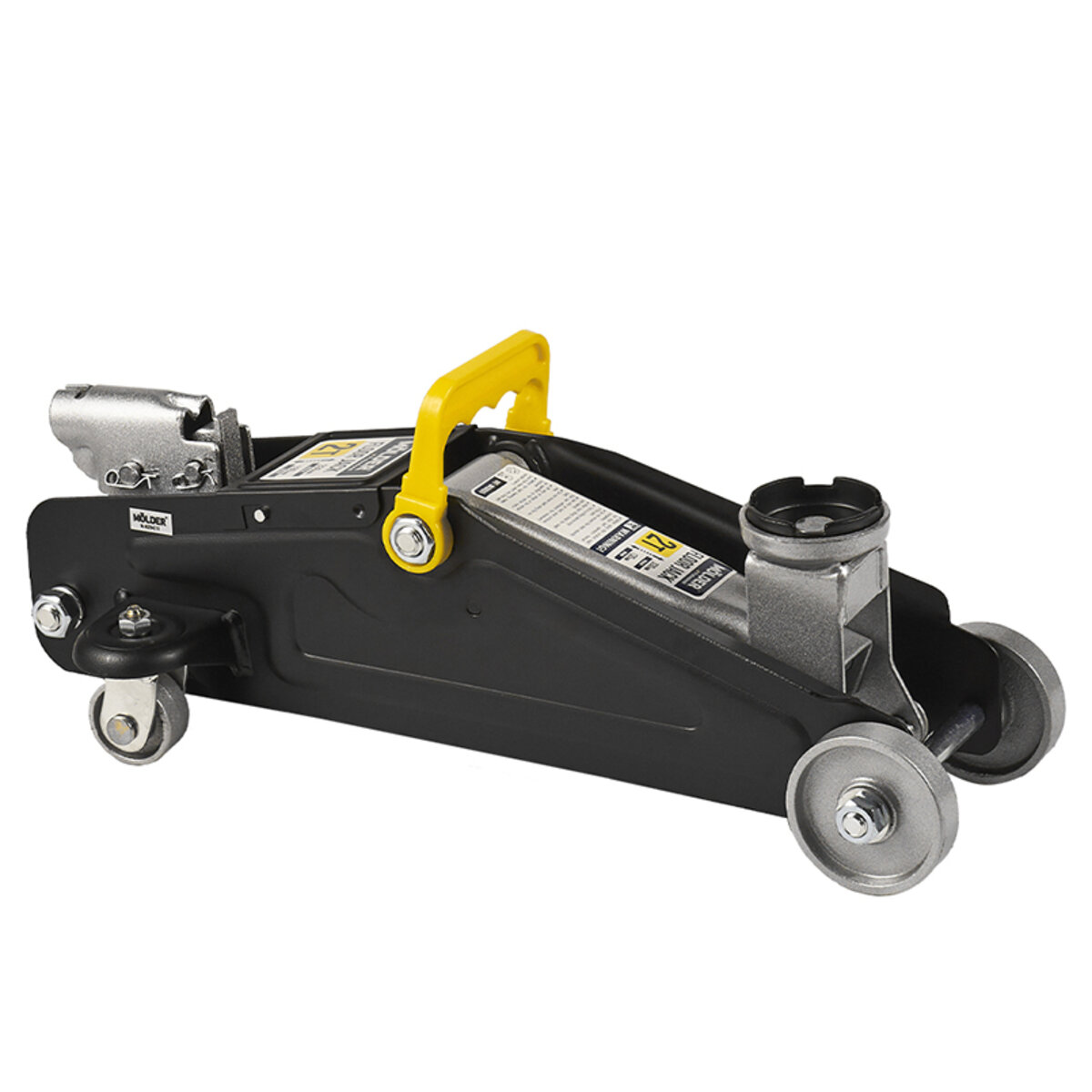 Домкрат гідравлічний підкатний Molder 2т 130-330мм пластиковий кейс 7кг (MA30025) дивитися фото №5