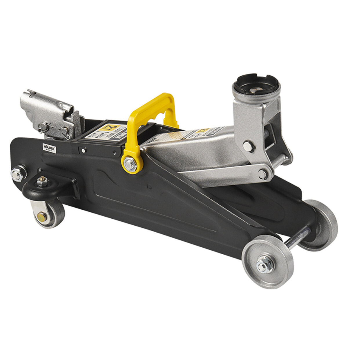 Домкрат гідравлічний підкатний Molder 2т 130-330мм пластиковий кейс 7кг (MA30025) дивитися фото №3