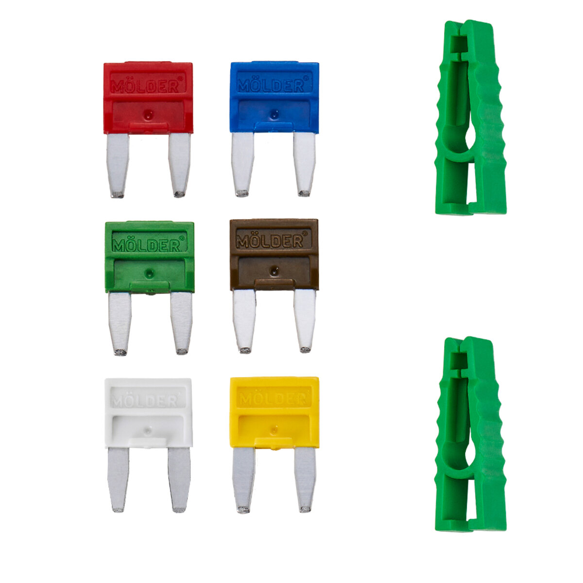 Набір запобіжників Molder міні MIX 160шт (MA22260) дивитися фото №2