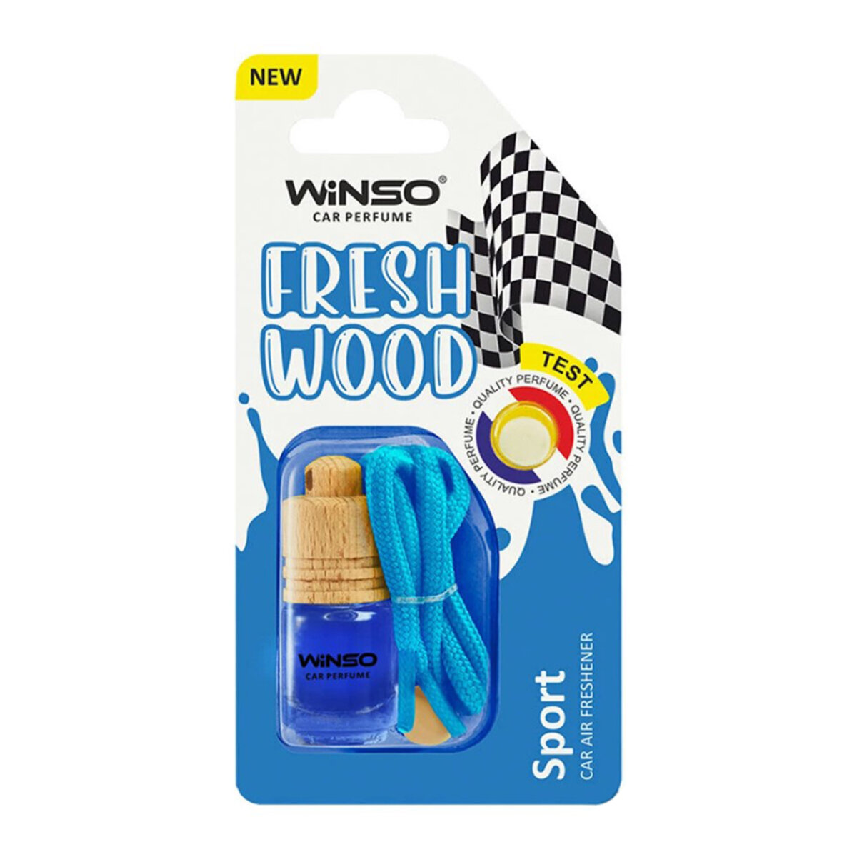 Автомобільний Ароматизатор Winso Fresh Wood - Sport (в блістері) (539250) | Аромат: Свіжість дивитися фото №1