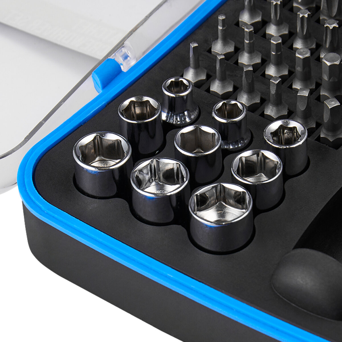 Викрутка Molder реверсивна з комплектом насадок 45шт (MT32345) дивитися фото №5