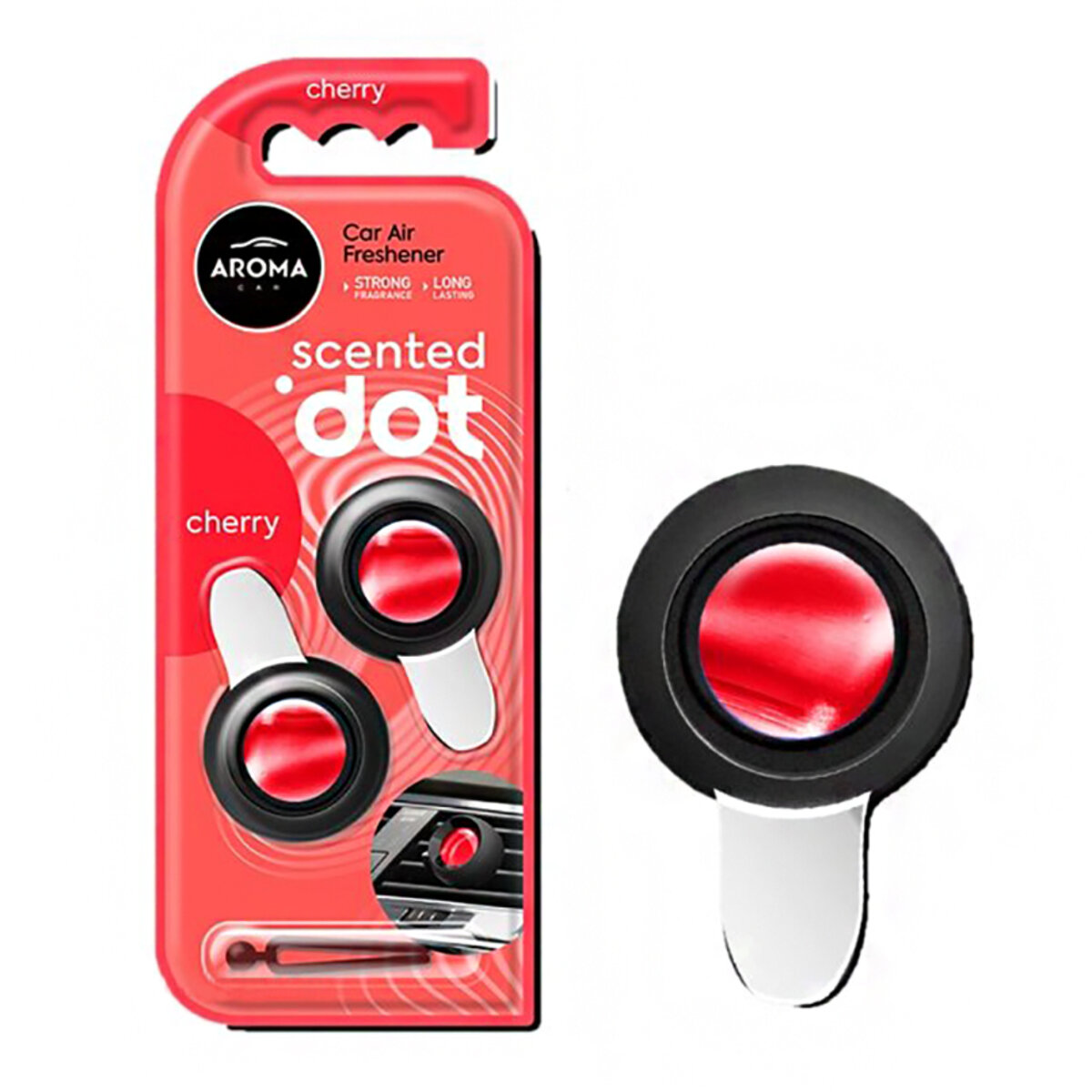 Ароматизатор Aroma Car Double DOT - Cherry рідкий (12011) Зображення №1 Ароматизатор Aroma Car Double DOT - Cherry рідкий (12011) дивитися фото №1