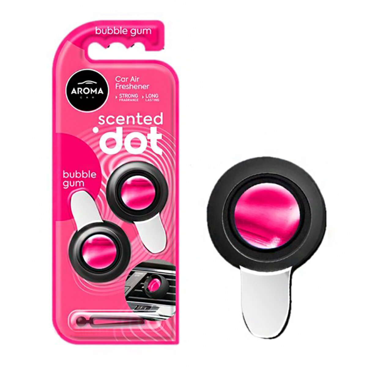 Ароматизатор Aroma Car Double DOT - Bubble Gum рідкий (12010) Зображення №1 Ароматизатор Aroma Car Double DOT - Bubble Gum рідкий (12010) дивитися фото №1