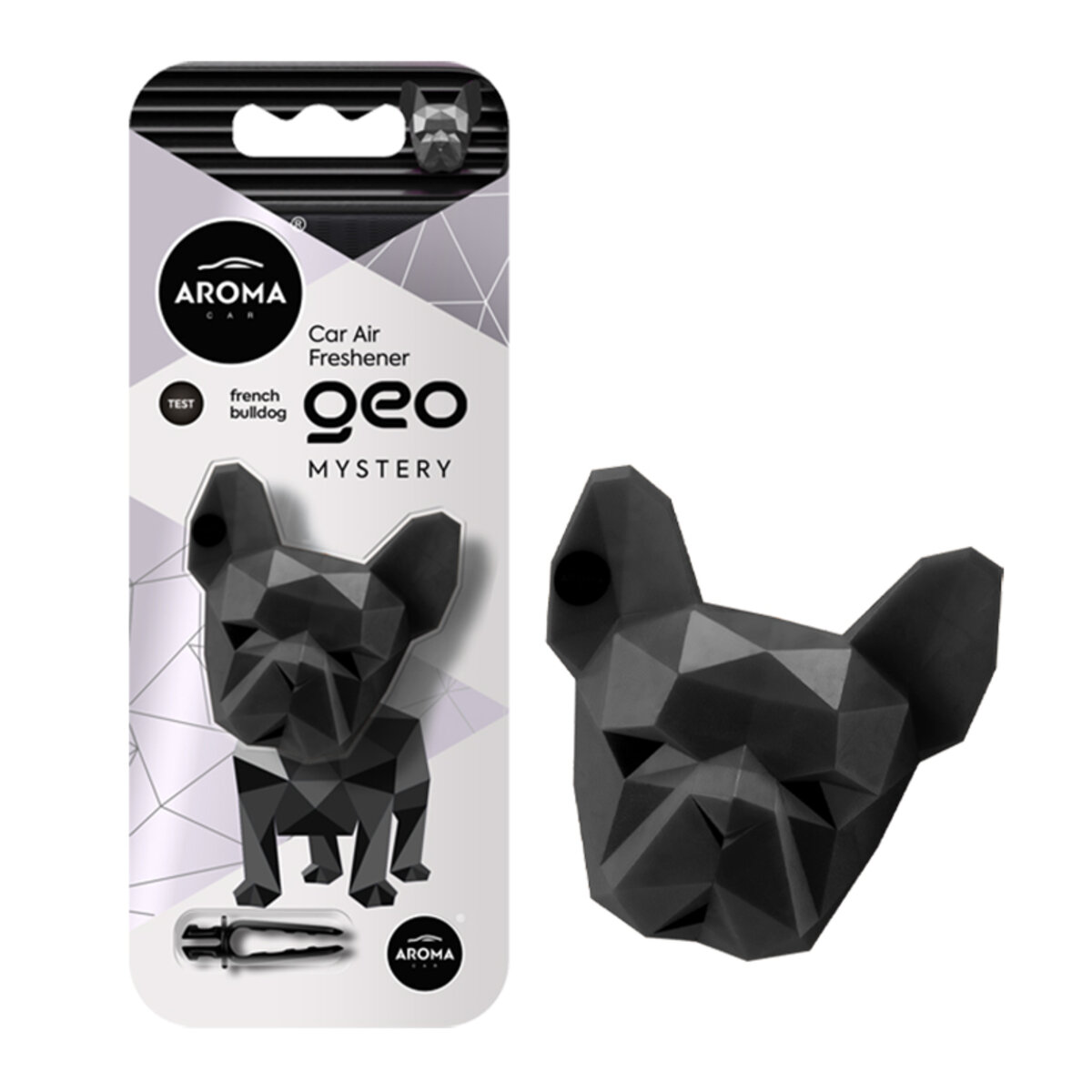 Ароматизатор Aroma Car Geo Dog - Black Mystery сухий (12052) Зображення №1 Ароматизатор Aroma Car Geo Dog - Black Mystery сухий (12052) дивитися фото №1