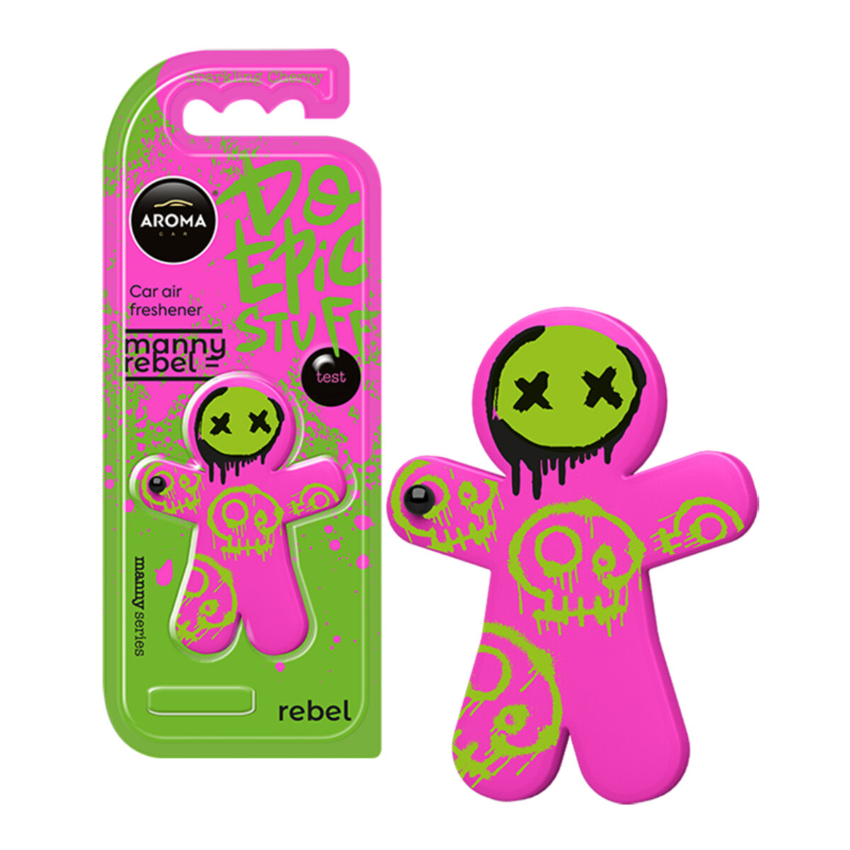 Ароматизатор Aroma Car Manny Rebel - Sparkling Cherry сухий (12161) дивитися фото №1