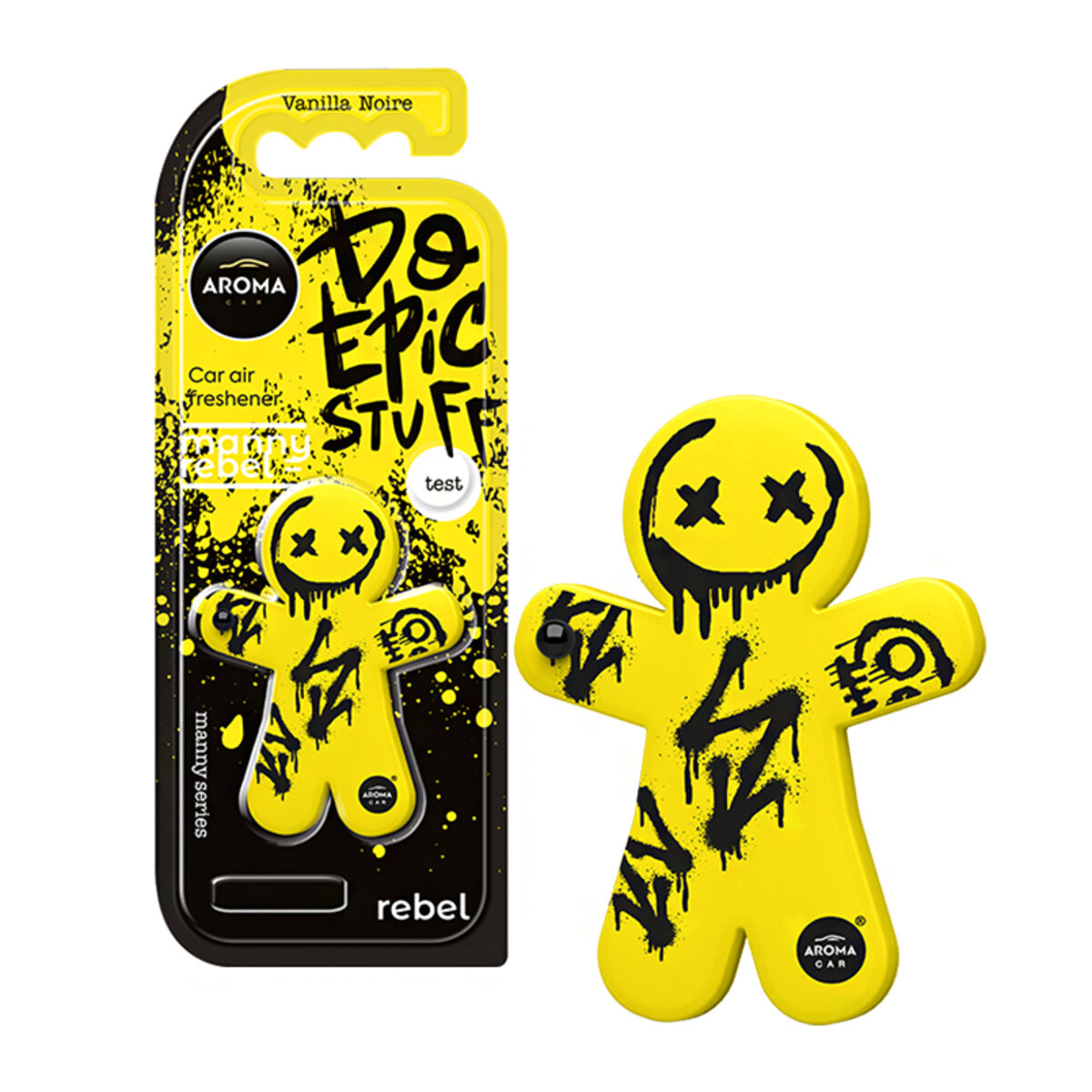 Ароматизатор Aroma Car Manny Rebel - Vanilla Noire сухий (12158) дивитися фото №1