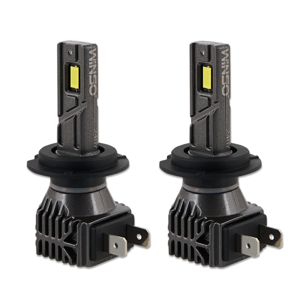 Автолампа Winso LED H7 12/24V 30Вт 3000Лм 6500K CSP3570 2шт (793700) дивитися фото №3