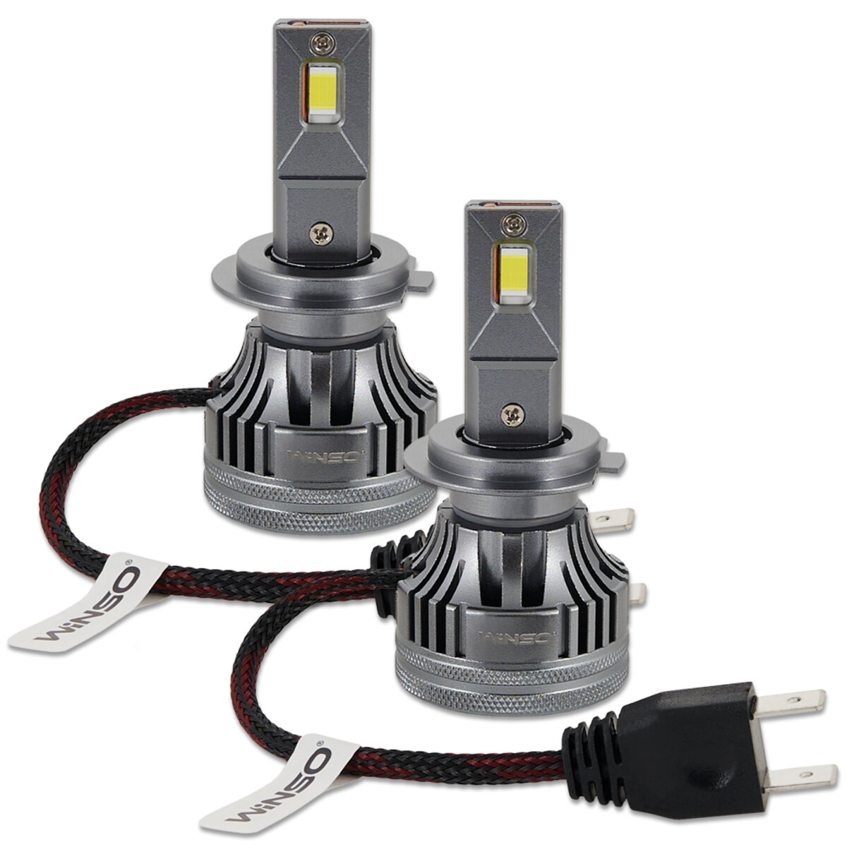 Автолампа Winso LED H7 12/24V 90Вт 7000Лм 6500K CSP3970 2шт (797700) дивитися фото №3