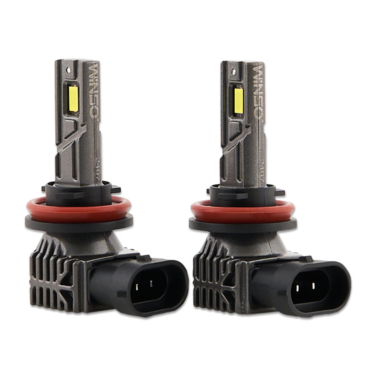 Автолампа Winso LED H8/H11/H16 12/24V 30Вт 3000Лм 6500K CSP3570 2шт (793110) дивитися фото №3