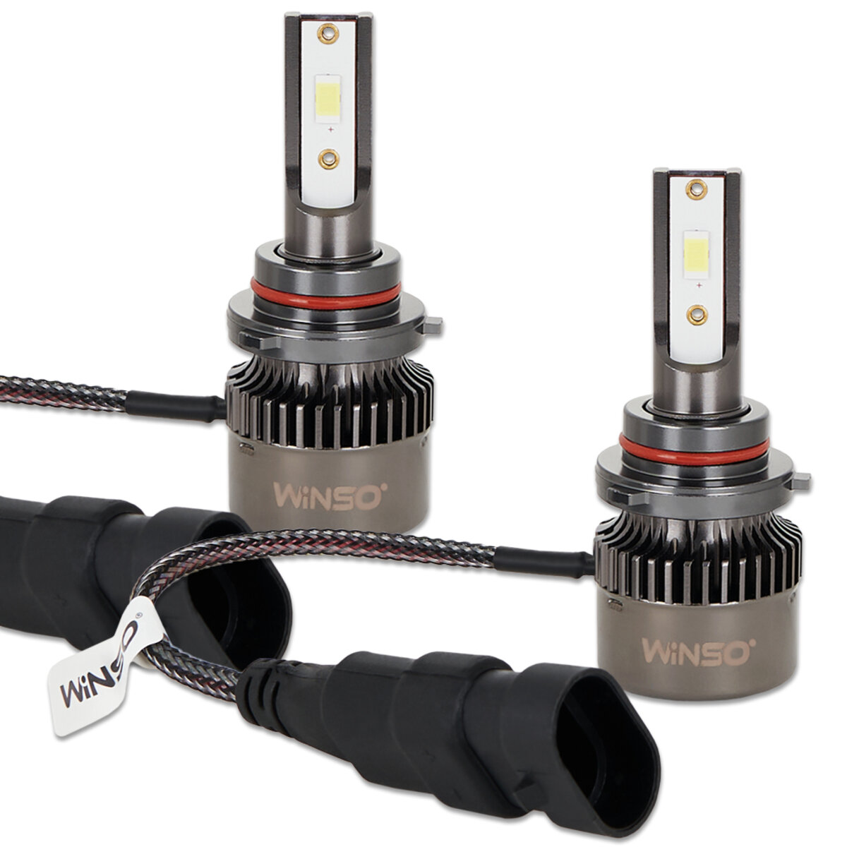 Автолампа Winso LED HВ4(9006) 12/24V 50Вт 5000Лм 6500K CSP3570 2шт (794600) дивитися фото №3