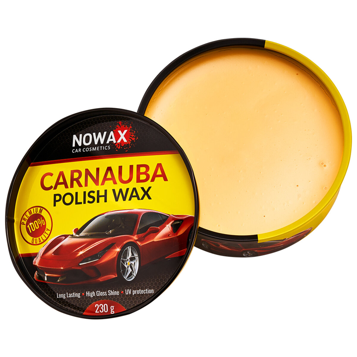 Віск карнаубський Nowax для полірування автомобіля 230г (NX45230) дивитися фото №7