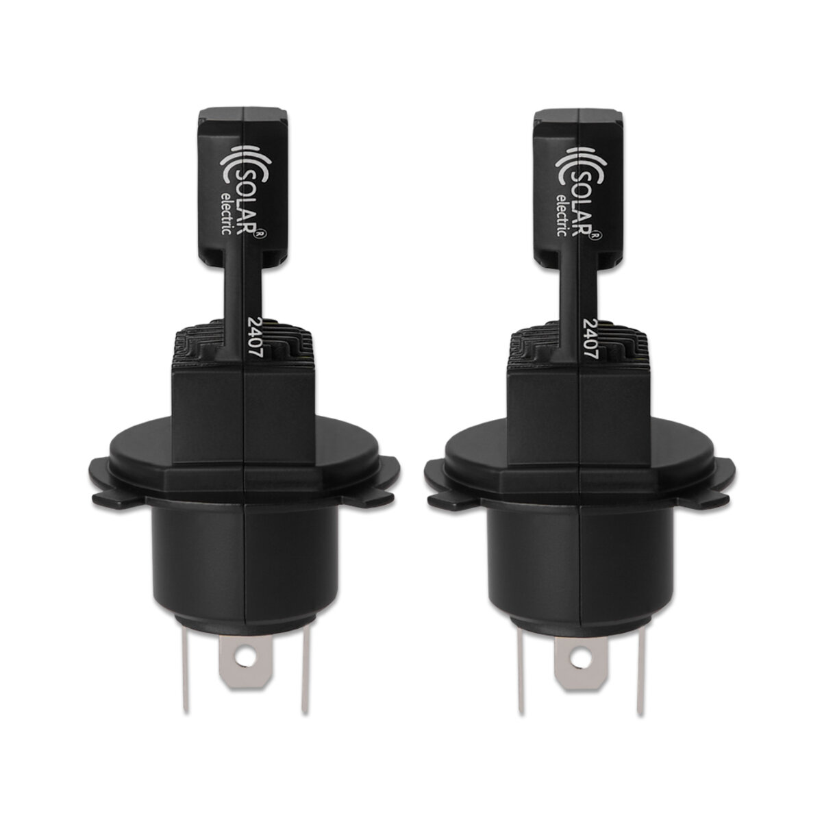 Автолампа Solar LED H4 12/24V 30W 3000Lm 6500K CSP3570 2шт (8404S2) дивитися фото №4