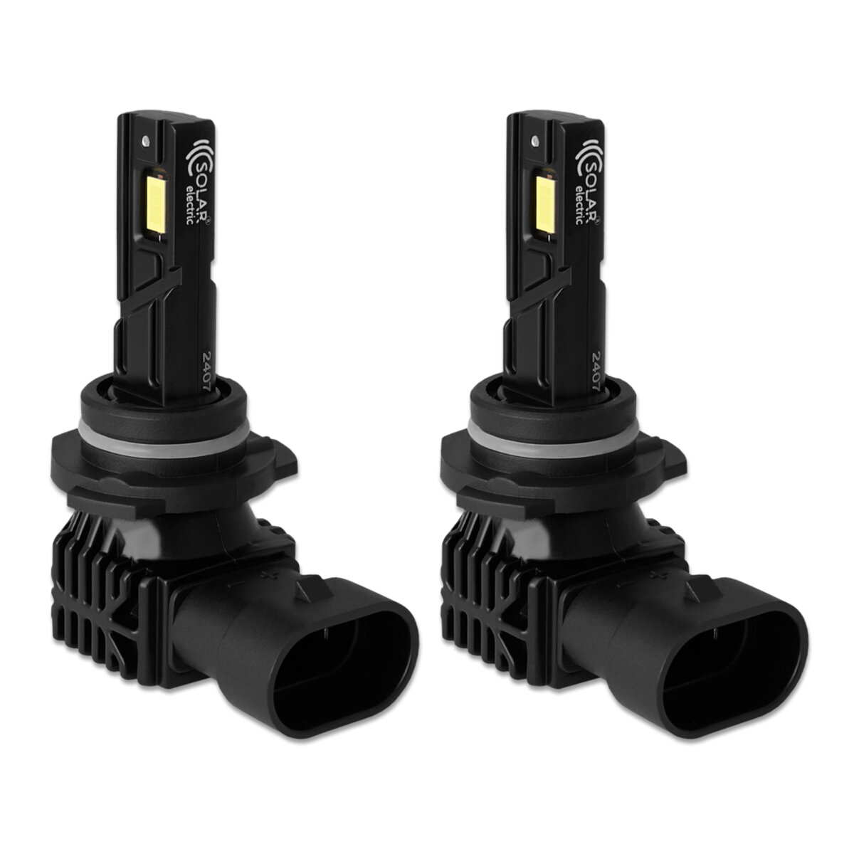 Автолампа Solar LED HB4(9006) 12/24V 30W 3000Lm 6500K CSP3570 2шт (8406S2) дивитися фото №3