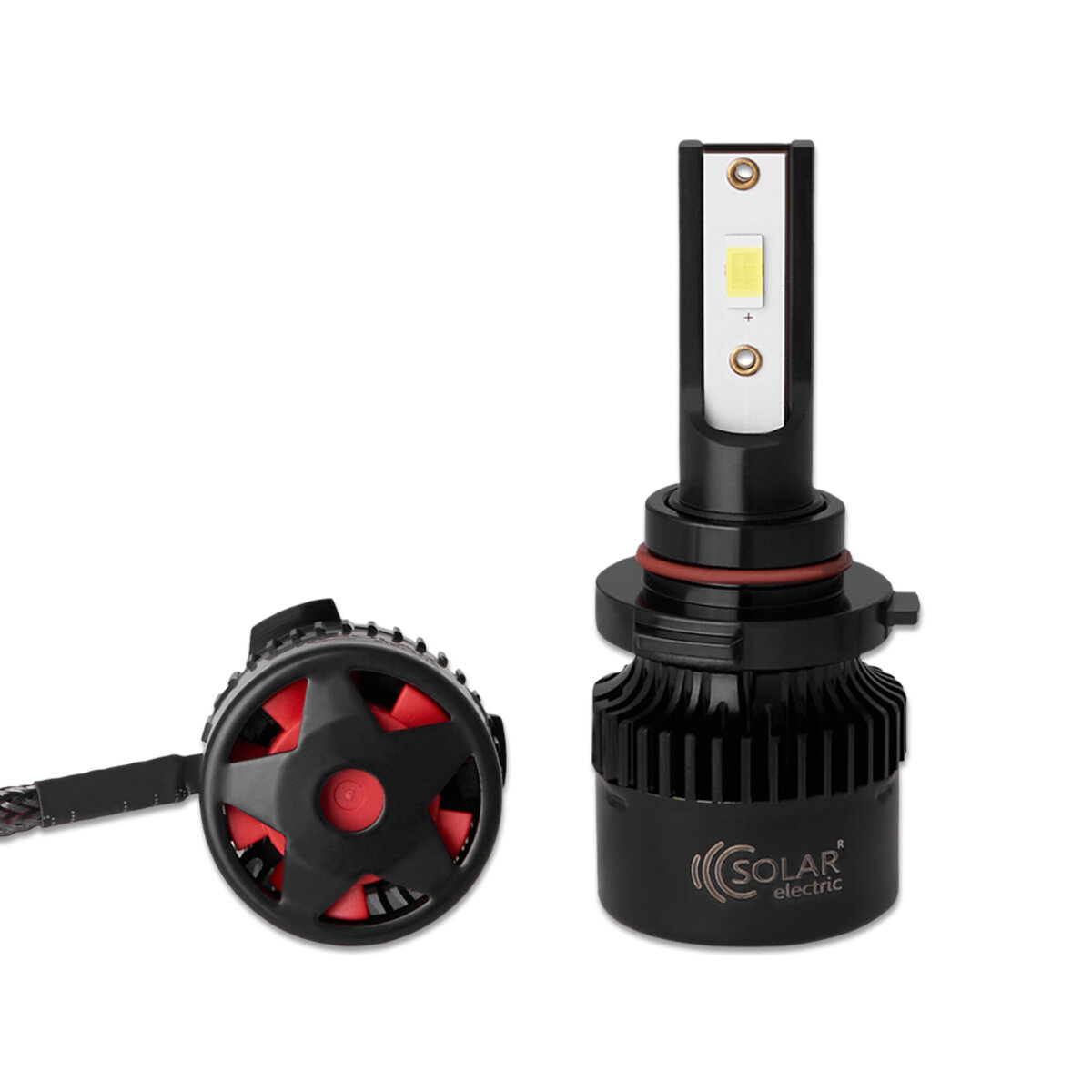Автолампа Solar LED HB3(9005) 12/24V 50W 5000Lm 6500K CSP3570 2шт (8505S2) дивитися фото №3