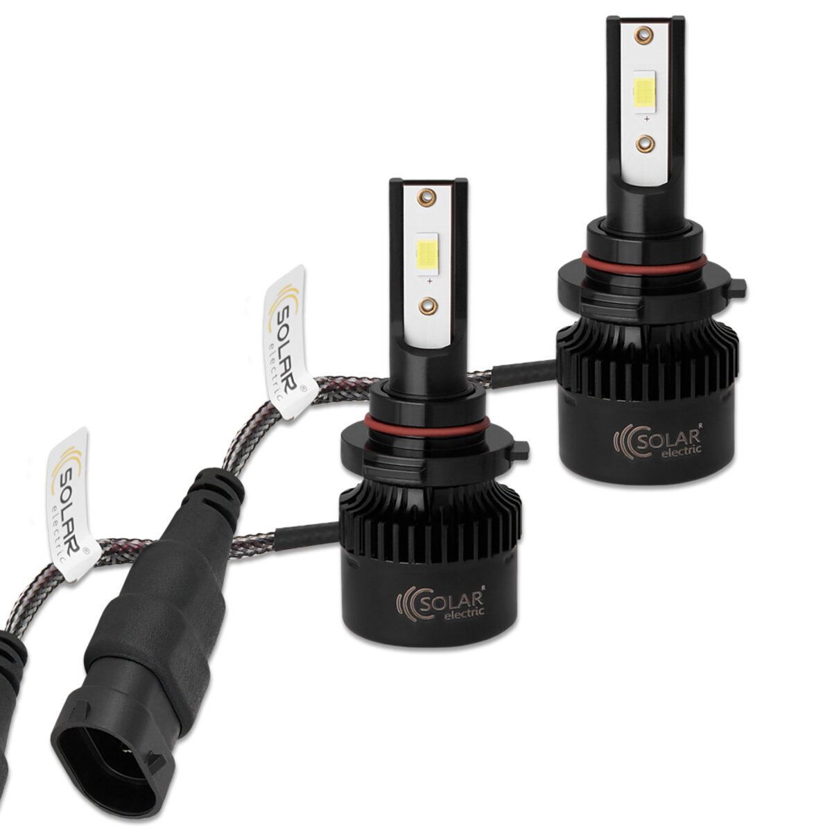 Автолампа Solar LED HB3(9005) 12/24V 50W 5000Lm 6500K CSP3570 2шт (8505S2) дивитися фото №4