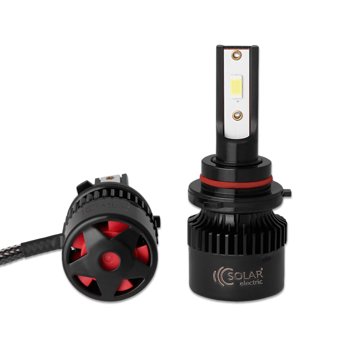 Автолампа Solar LED HB4(9006) 12/24V 50W 5000Lm 6500K CSP3570 2шт (8506S2) дивитися фото №3