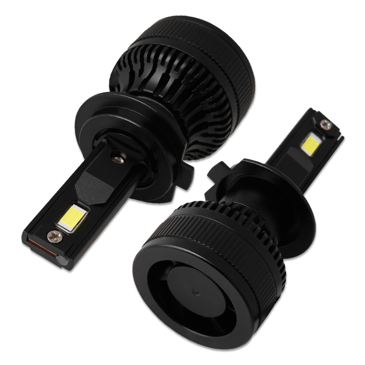 Автолампа Solar LED H7 12/24V 100W 9000Lm 6500K CSP3570 2шт (8607S2) дивитися фото №6